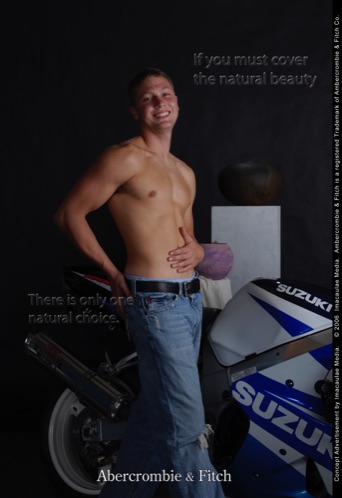 Naked young men